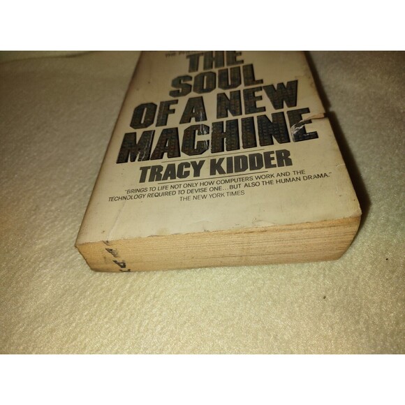 5/$25 The Soul of a New Machine Mass Market Paperbound Tracy Kidder - Picture 3 of 8